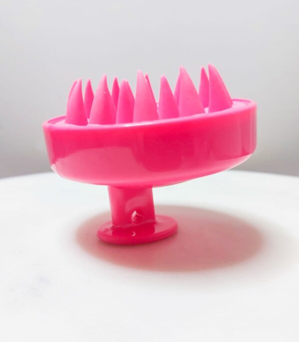 Siliconen Shampoo Borstel Hot Pink - Afbeelding 5