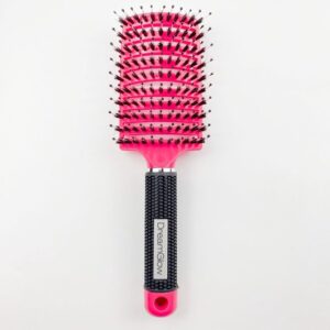 DreamGlow Anti-klit Haarborstel – Detangle Brush – Fuchsia