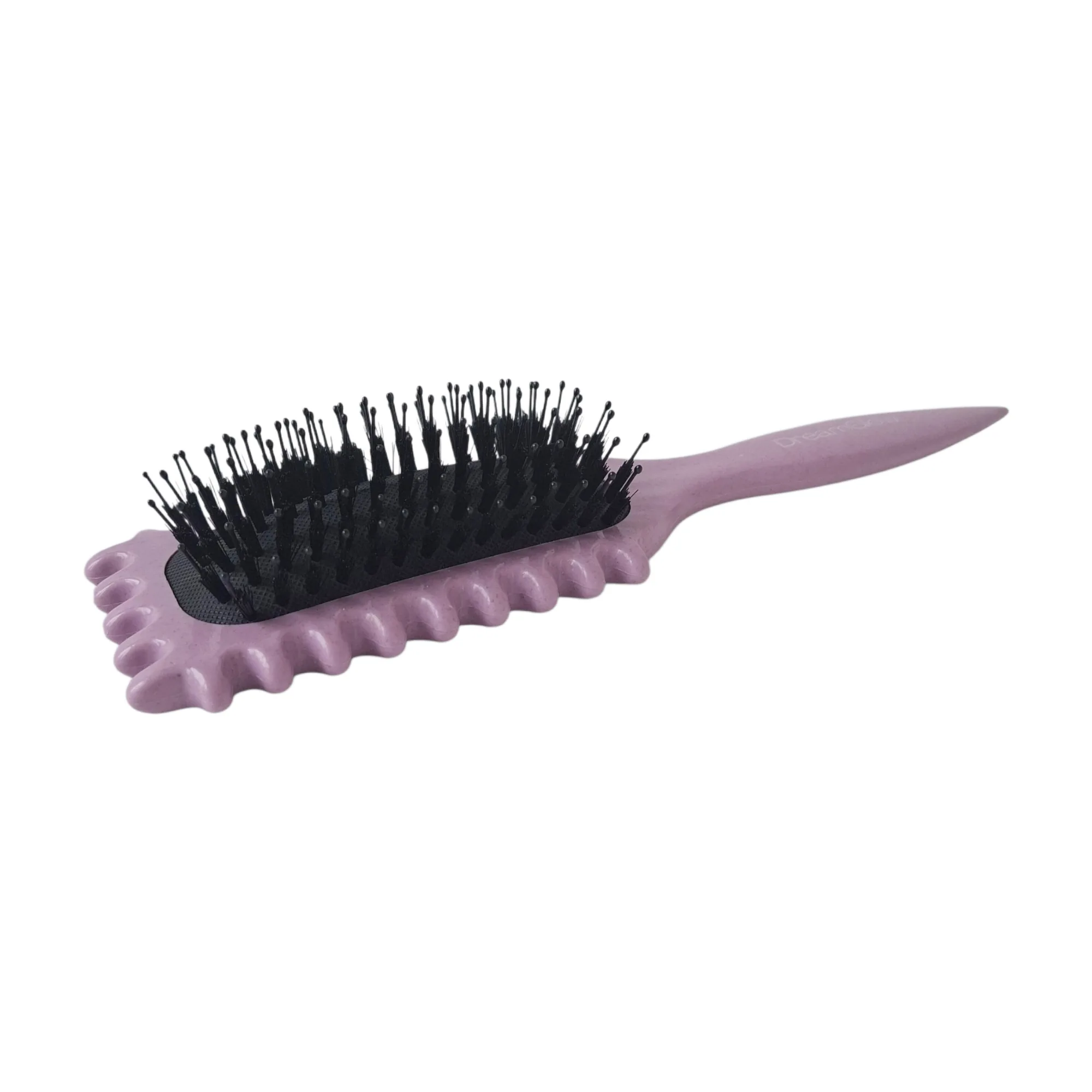 DreamGlow CurlFlex Brush in paars op neutrale achtergrond