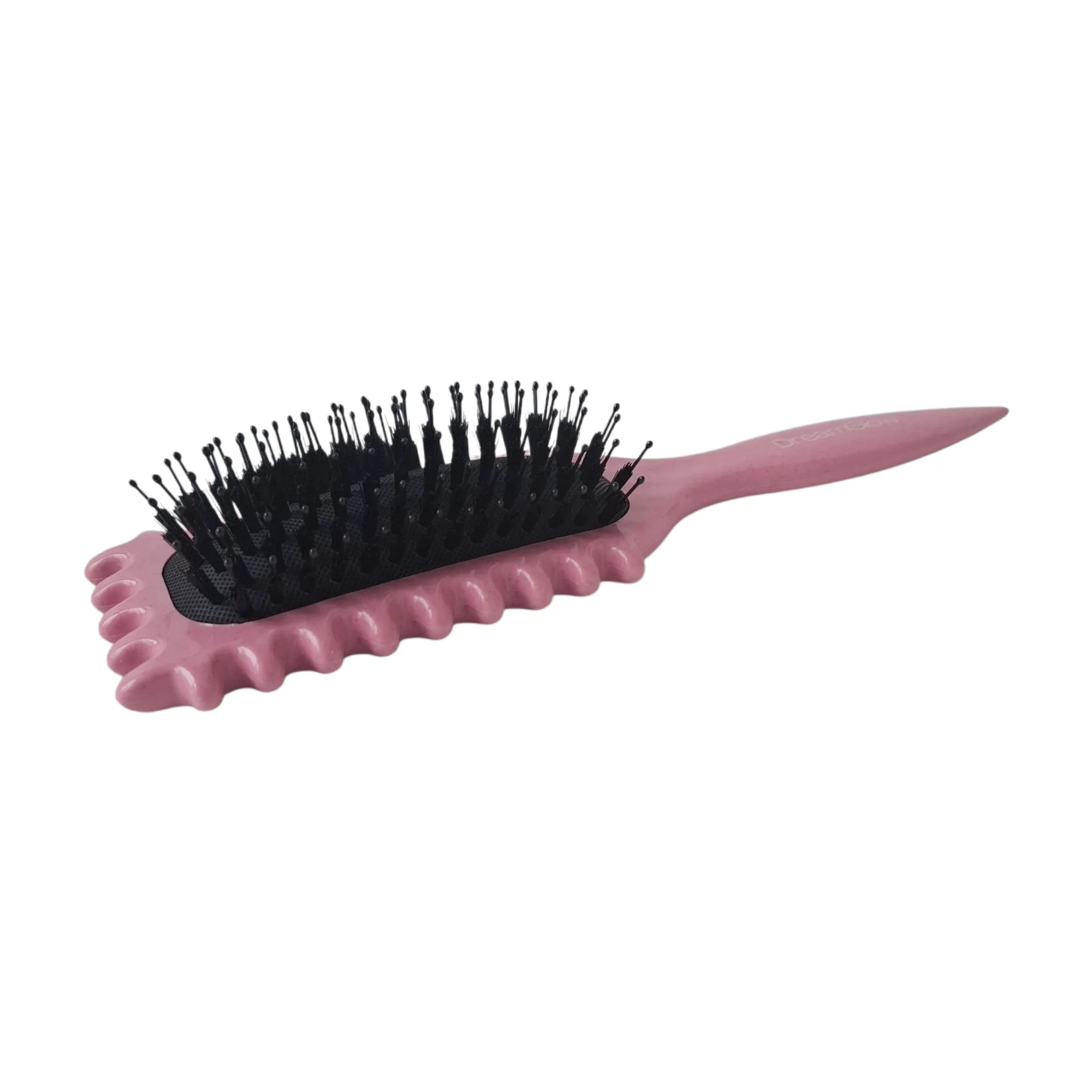 DreamGlow CurlFlex Krulborstel in roze op neutrale achtergrond