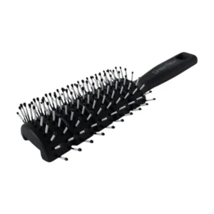 DreamGlow FlexFlow Vent Brush in zwart medium op neutrale achtergrond