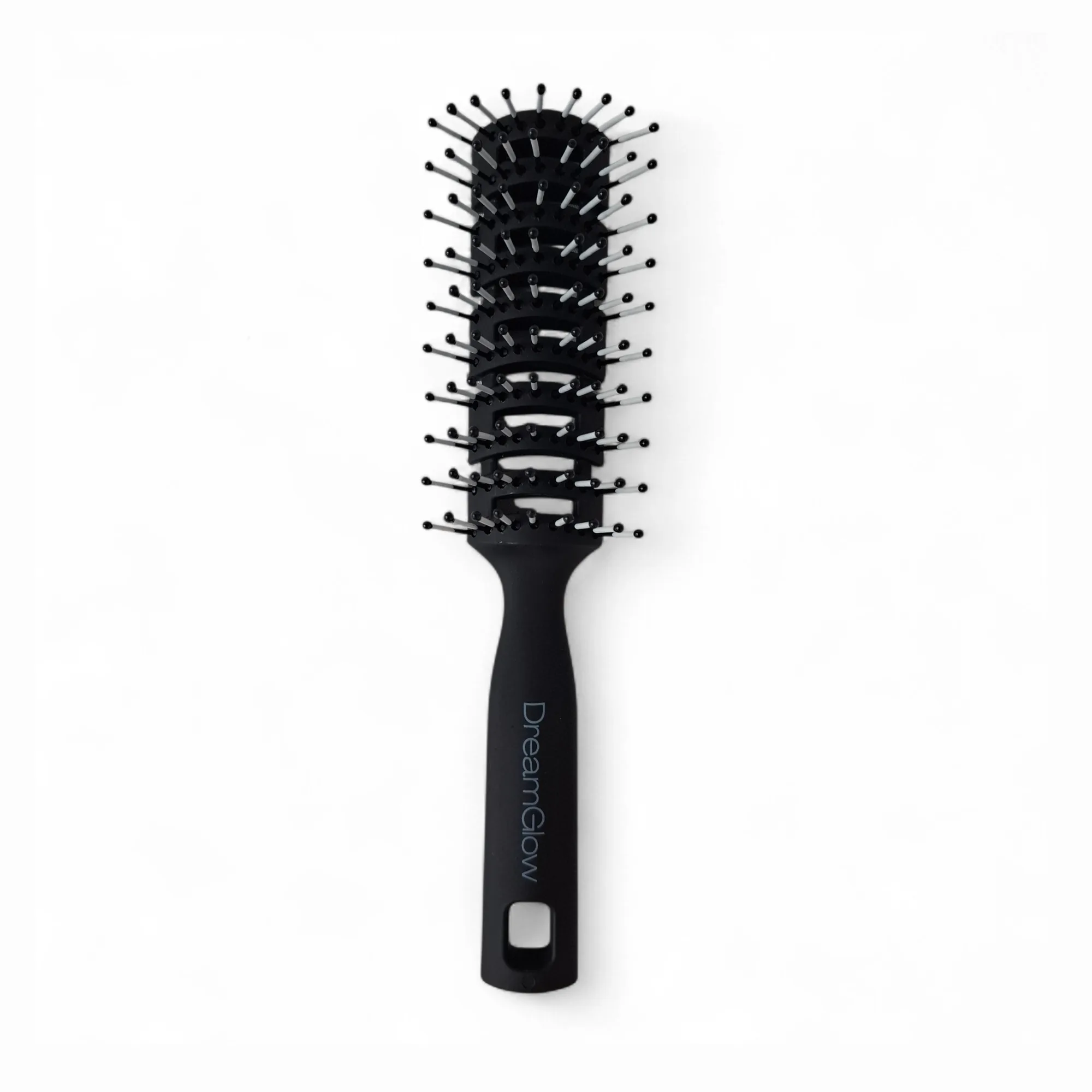 DreamGlow FlexFlow Vent Brush in zwart small van opzij gezien