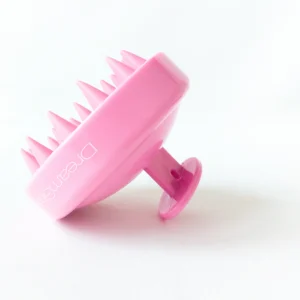 DreamGlow Scalp Massager in roze detailopname van het materiaal