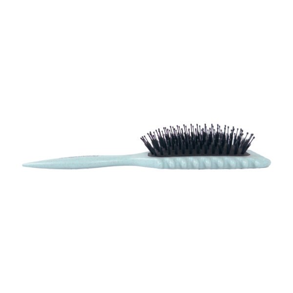 DreamGlow CurlFlex Krulborstel Blauw – zijaanzicht