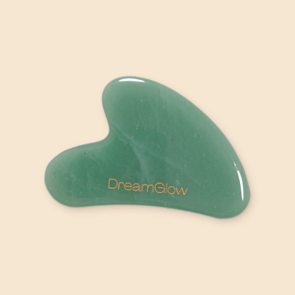 DreamGlow Gua sha Aventurijn – vooraanzicht