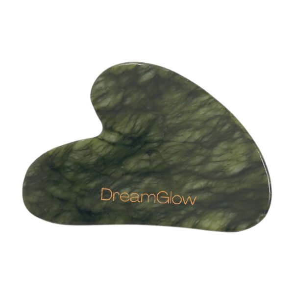 DreamGlow Gua Sha Jade – vooraanzicht