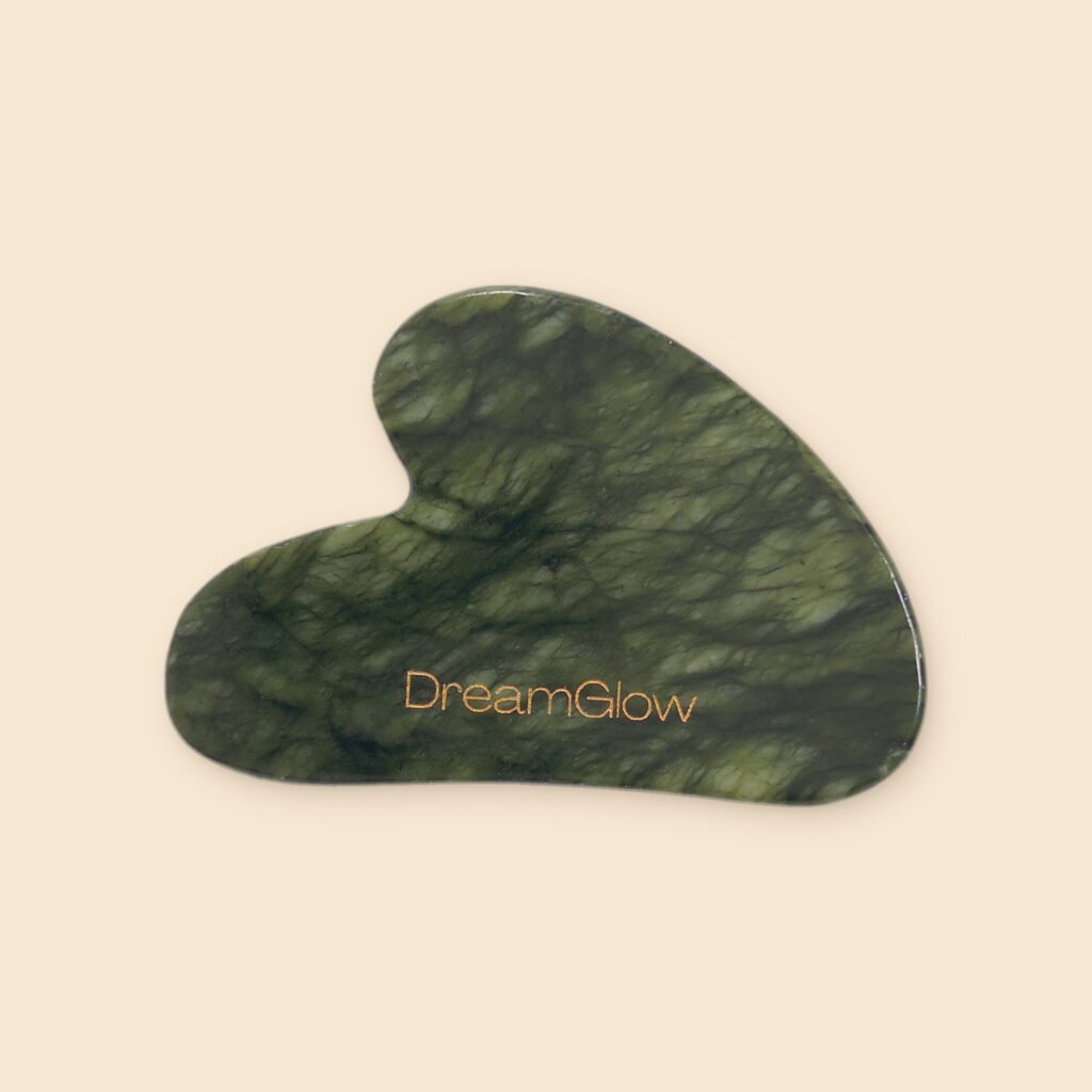 DreamGlow Gua sha Jade – vooraanzicht