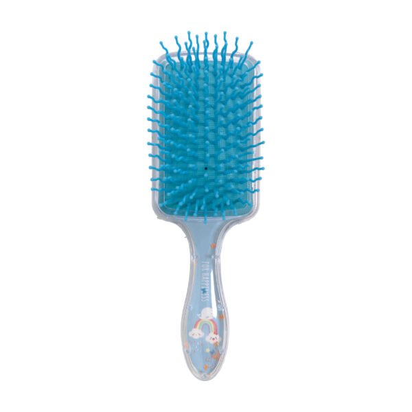 DreamGlow Magische Kinderborstel Glitters Blauw – pinzijde