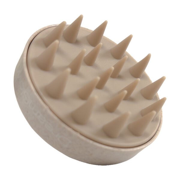 DreamGlow Scalp Massager Tarwestro Beige – noppen, schuin van voren