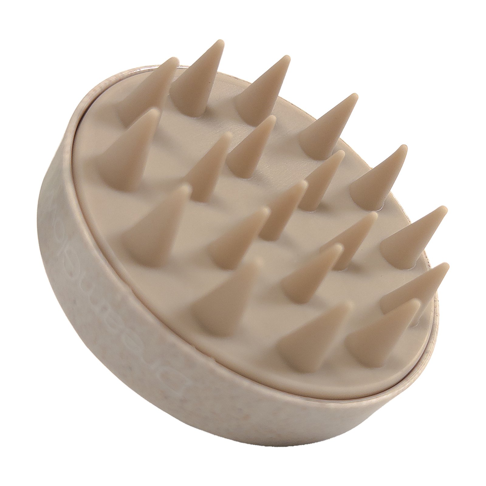 DreamGlow Scalp Massager Tarwestro Beige – noppen, schuin van voren