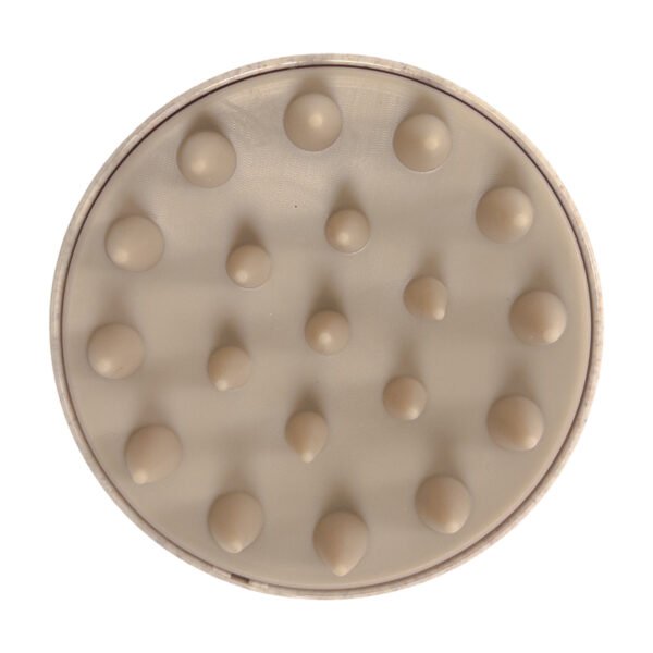 DreamGlow Scalp Massager Tarwestro Beige – noppen van bovenaf