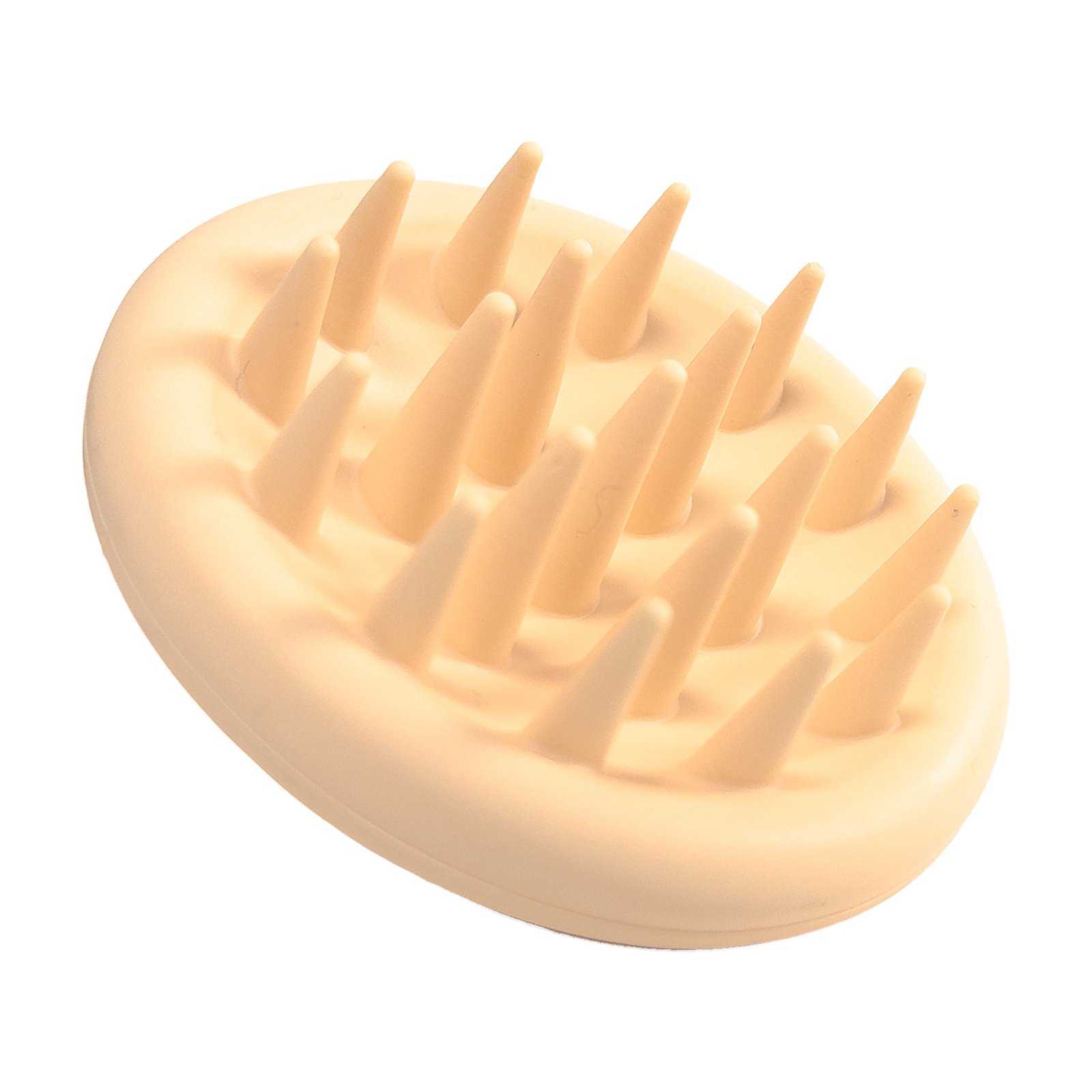 DreamGlow Shampooborstel siliconen Skin – noppen, schuin van voren